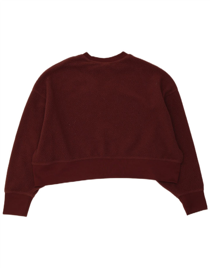 Pulover oversize din lână Nike pentru femei UK 10 Mic, maro, poliester