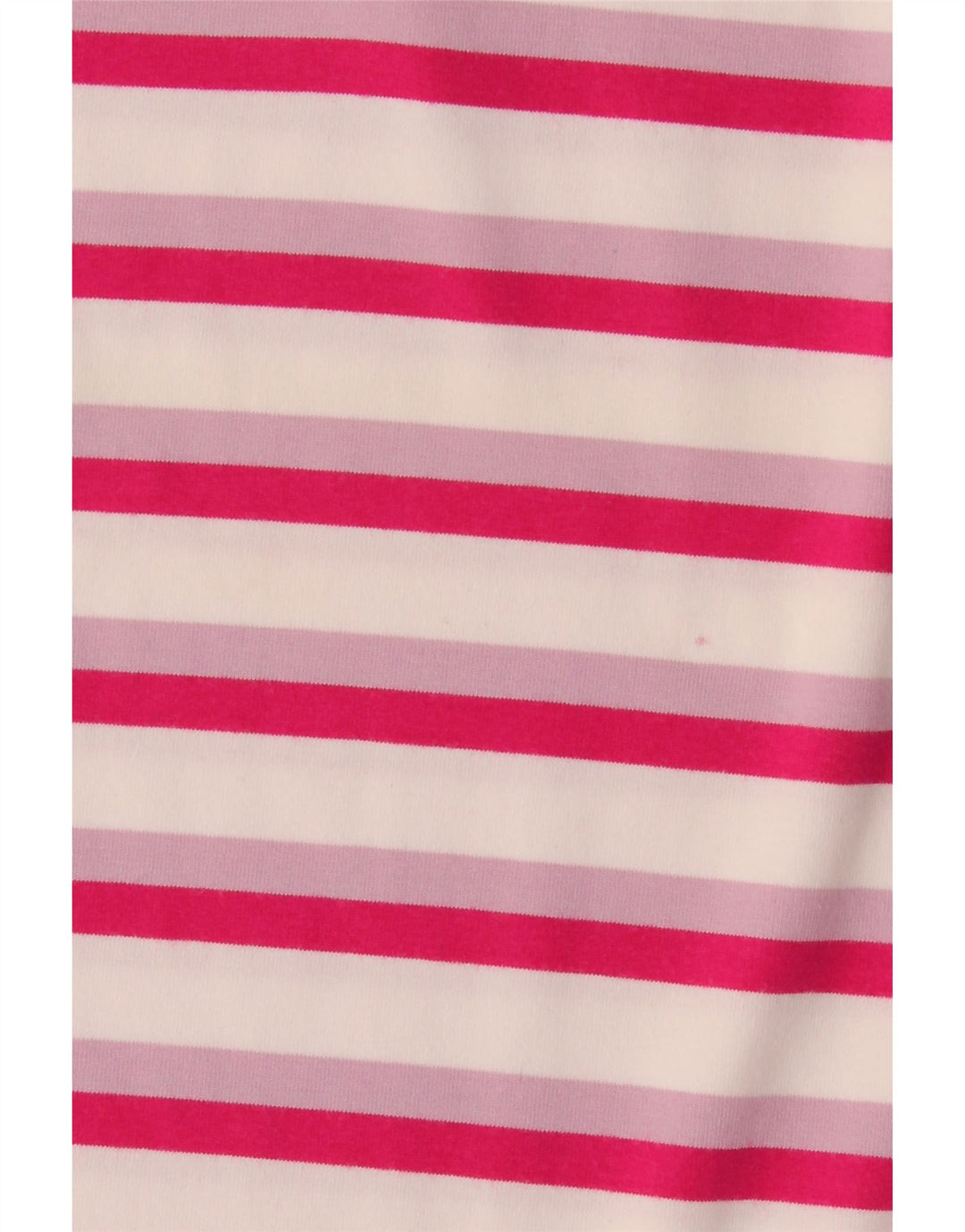 Tricou polo Adidas pentru femei UK 12, bumbac cu dungi roz mediu