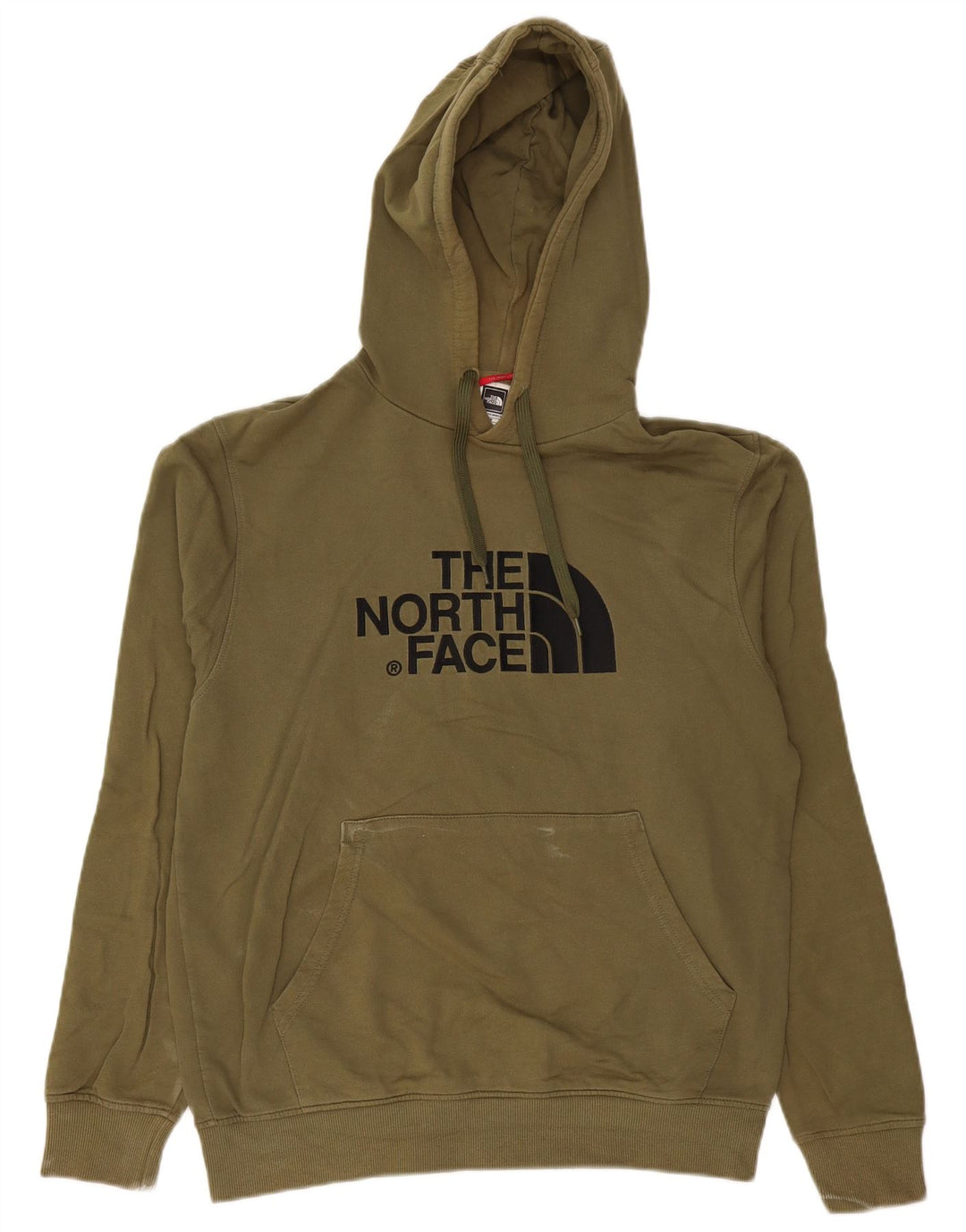 Pulover cu glugă grafic The North Face pentru bărbați, kaki mediu