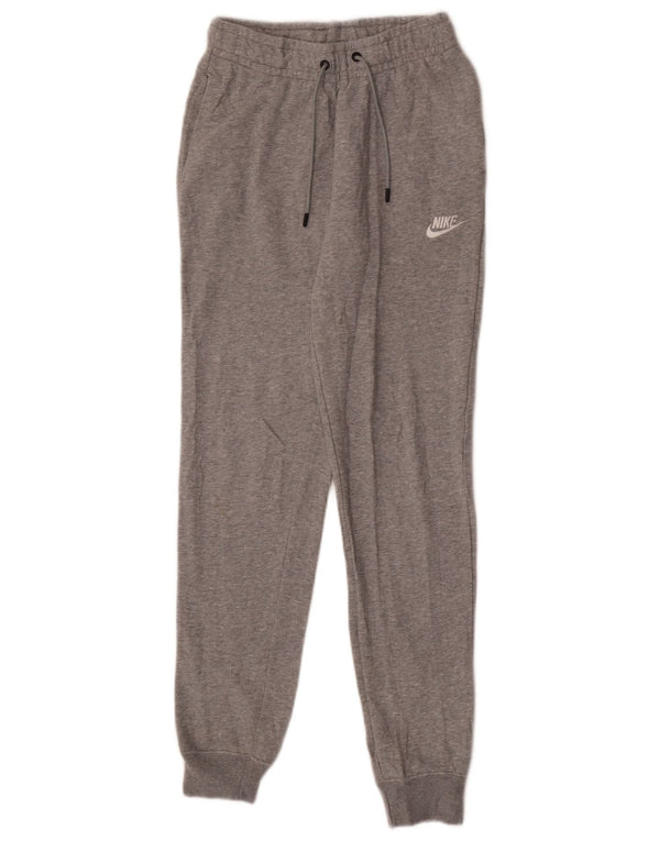 Pantaloni de trening Nike pentru femei, Joggeri UK 4 XS, bumbac cu pete gri