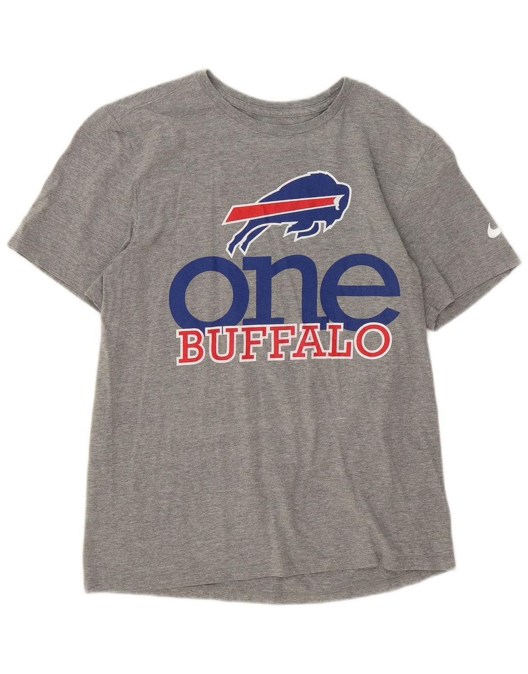 Tricou grafic Nike Buffalo Bills pentru bărbați Top Medium Gri Flecked