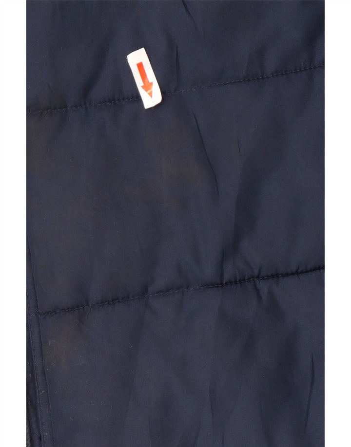Gap Boys Regular Fit căptușit Gilet 13-14 ani 2XL Bleumarin Poliester