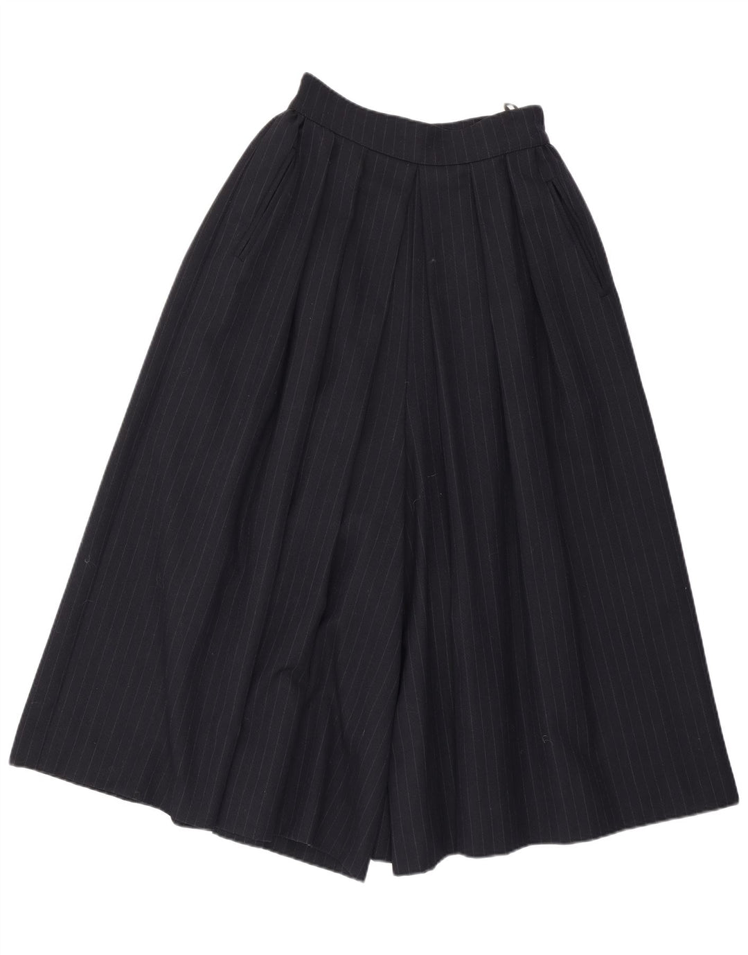 JOHN ROCHA Pantaloni casual Flare pentru femei UK 10 Small W25 Bleumarin