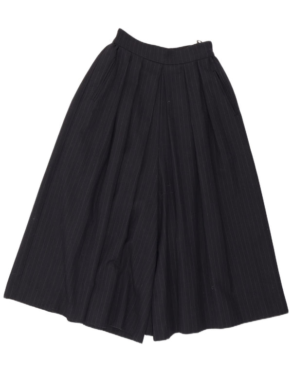 JOHN ROCHA Pantaloni casual Flare pentru femei UK 10 Small W25 Bleumarin