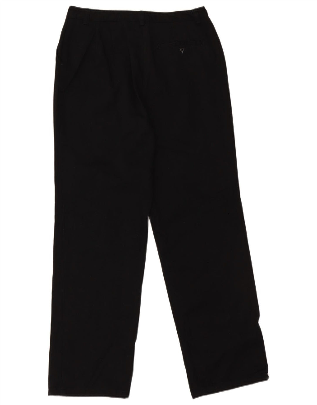 EDDIE BAUER Pantaloni chino drepți pentru femei EU 40 Medium W30 L30 Negru