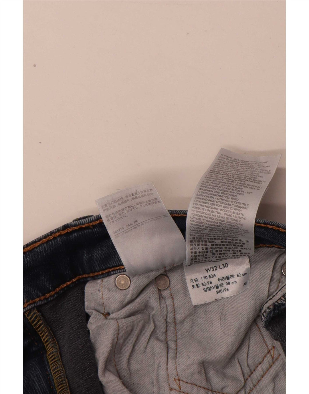 Blugi conici 512 Slim pentru femei Levi's W32 L30 Bumbac albastru