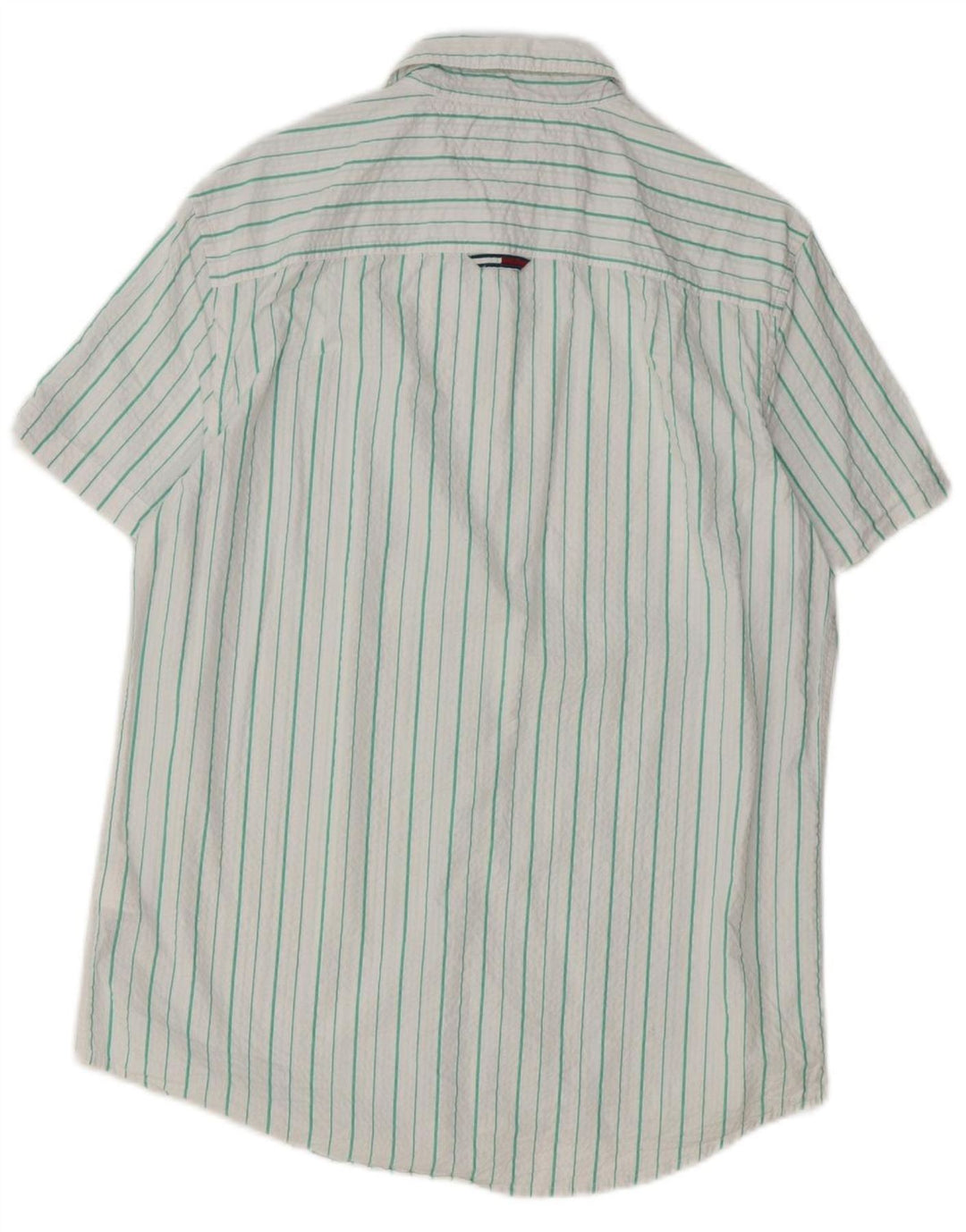 Cămașă cu mânecă scurtă TOMMY HILFIGER pentru bărbați, cu dungi albe, mari