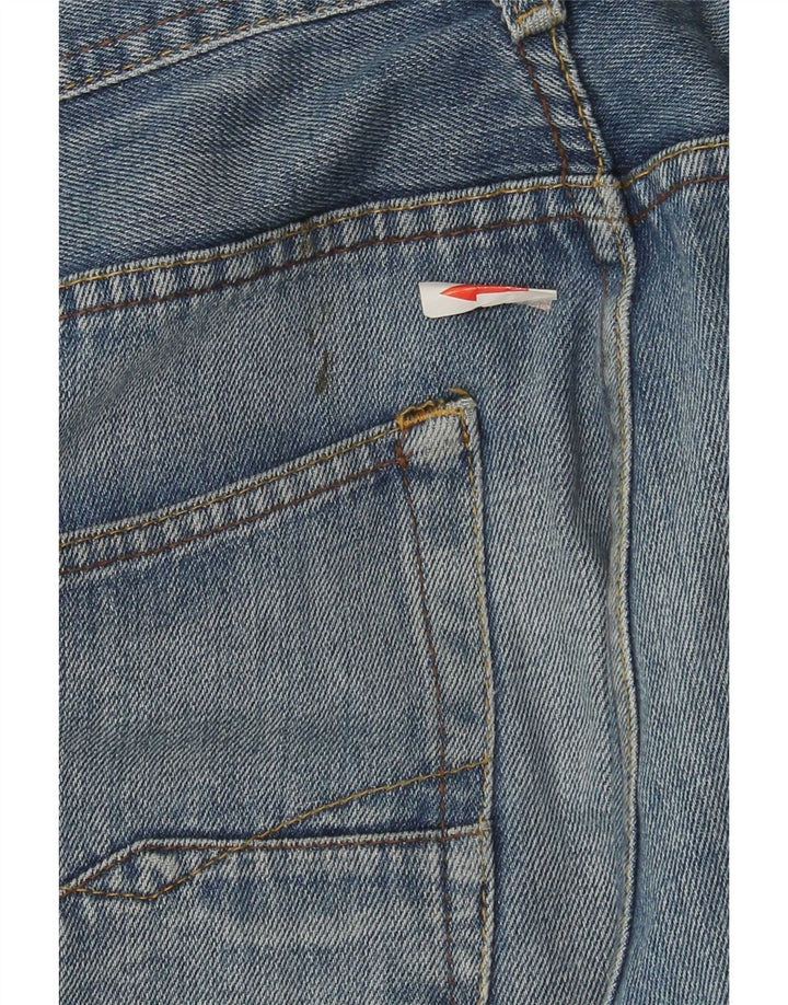 Blugi drepți pentru bărbați Zara EU 34 Mari L34 L31 Albastru