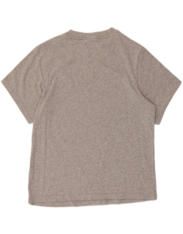 ADIDAS Womens Oversized T-Shirt Top UK 10 Small Grey