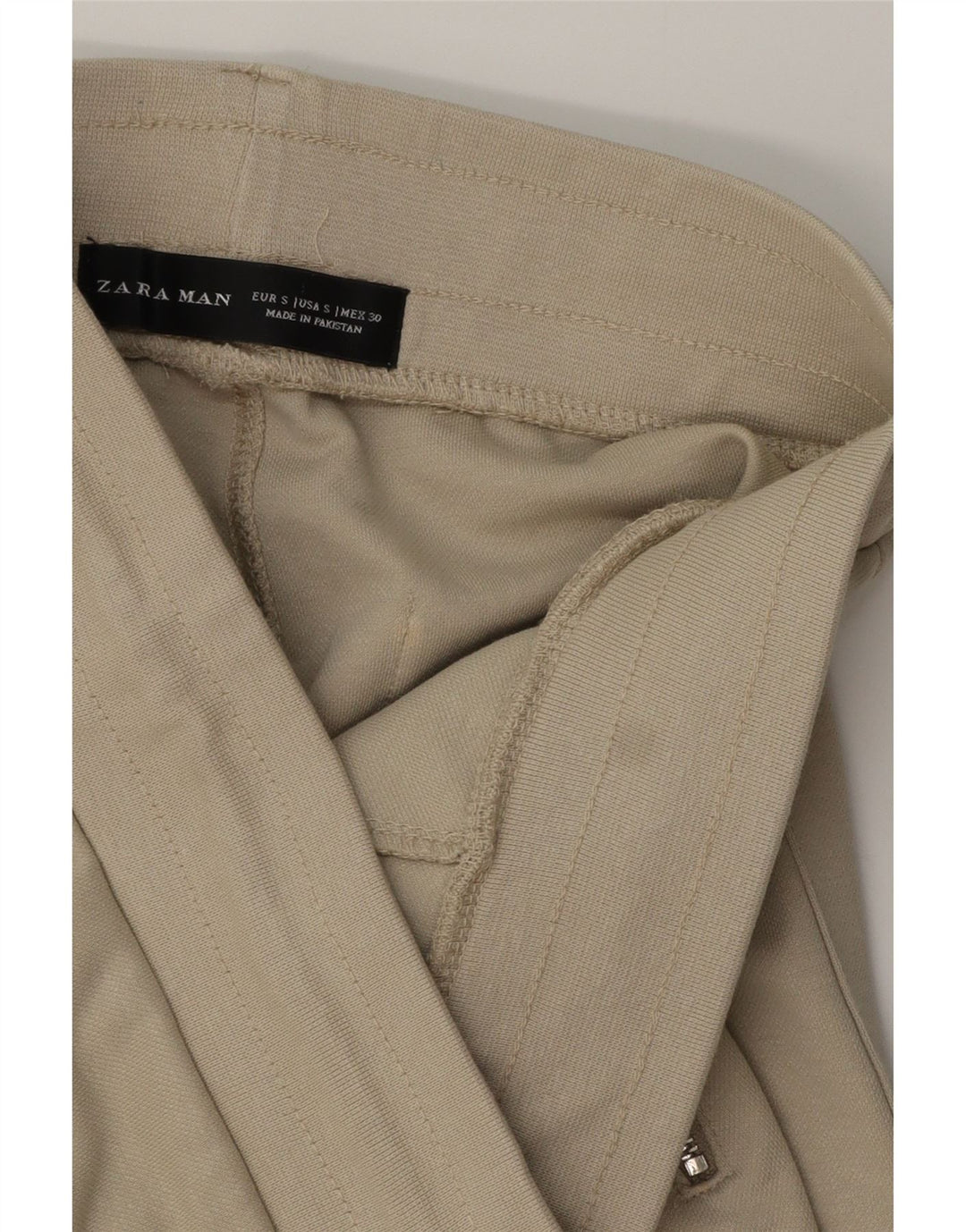 Pantaloni de trening ZARA Bărbați Joggeri Mici Gri