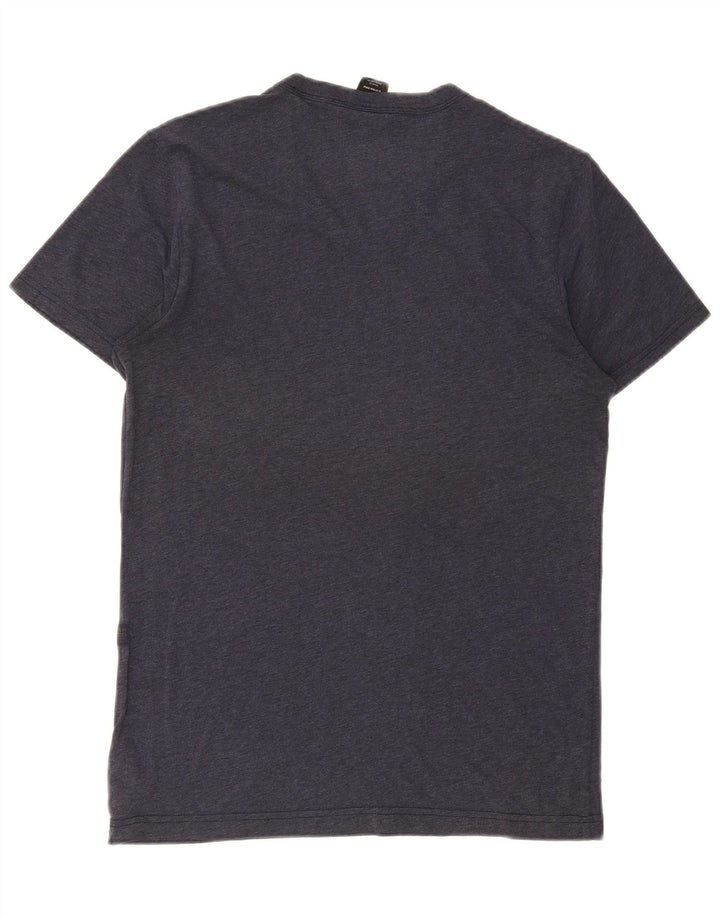 Tricou Bărbați G-Star Top mic Bumbac bleumarin