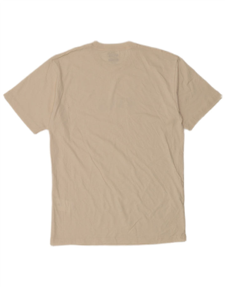 Tricou grafic pentru bărbați Vans Classic Fit Top mediu din bumbac alb