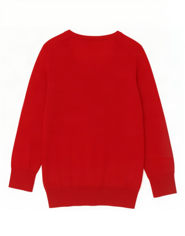 Pulover cardigan pentru femei Gap cu mâneci 3/4 UK 10 Small Red