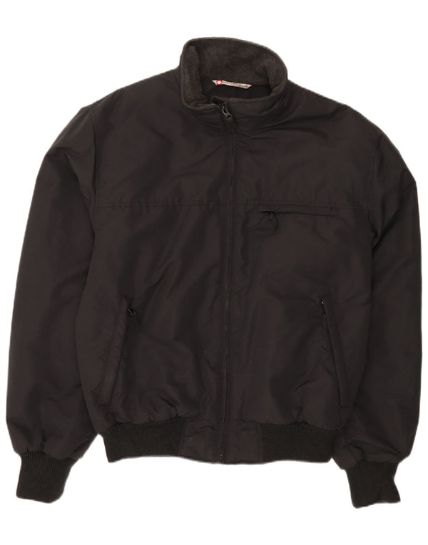 Bomber pentru bărbați Canadiens UK 42 XL Nylon negru
