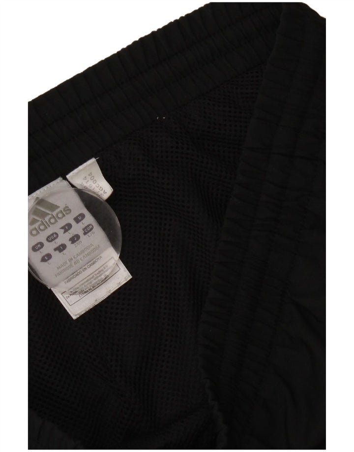 Pantaloni de trening Adidas pentru bărbați, mari, negru, poliester