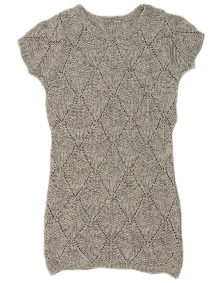 Rochie cu pulover pentru femei Marks & Spencer UK 12 Medium Gri Argyle/Diamond