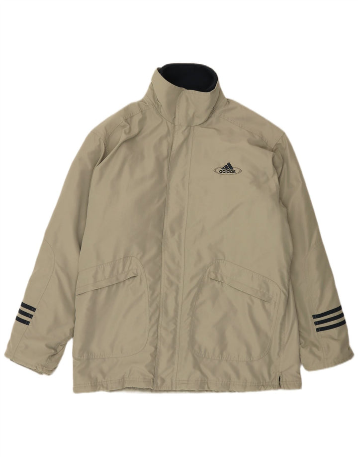 Jachetă pentru bărbați Adidas Windbreaker UK 38/40 Medium Gri Poliester
