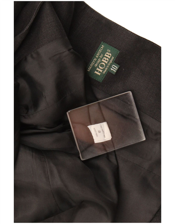 Sacou Hobbs pentru femei Marilyn Anselm cu 1 nasture, in negru, UK 10