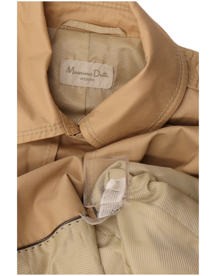Trenci pentru femei Massimo Dutti UK 12 Medium Beige Viscose