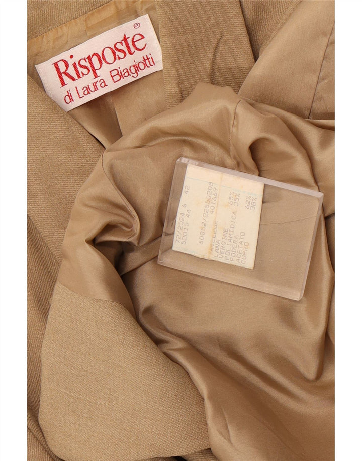 Laura Biagiotti Jachetă Blazer pentru Damă Risposte 1 Button IT 42 Medium Beige