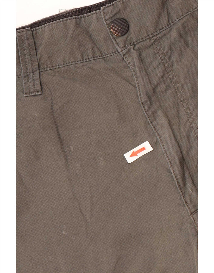 Pantaloni scurți cargo pentru bărbați Marks & Spencer W34, bumbac mare kaki