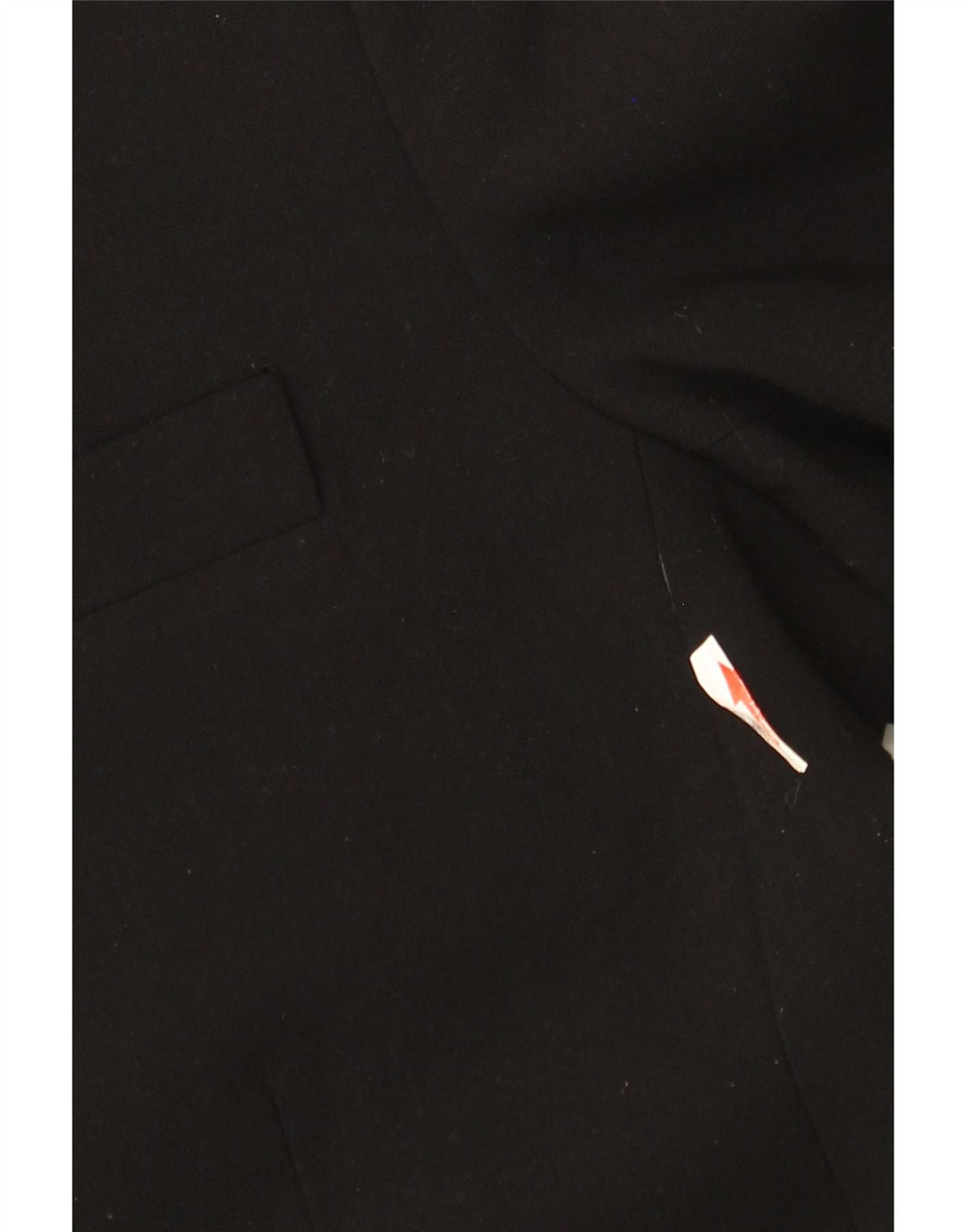 Jachetă Blazer pentru femei Zara cu 1 nasture UK 16 Poliester negru mare