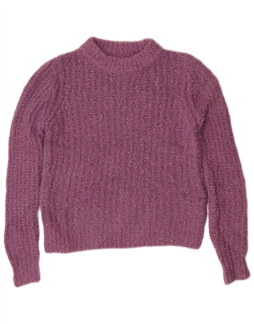 Pulover pentru femei Marks & Spencer, cu gât de barcă, poliester mic violet