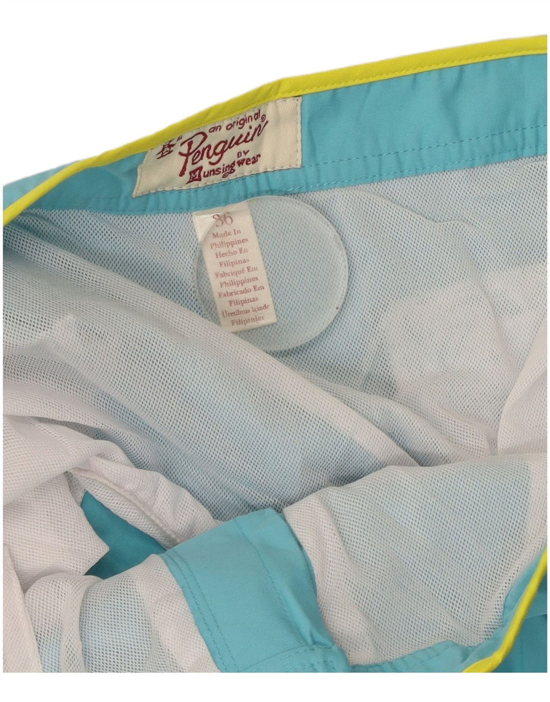 Pantaloni scurți de înot pentru bărbați PENGUIN, mari, albastru