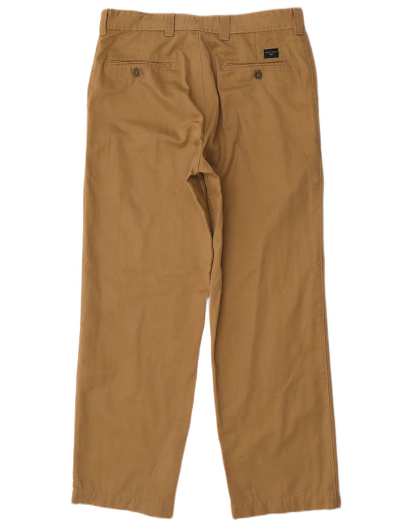 Dockers Pantaloni Chino Drepți Kakis Bărbați L33 L30 Bej