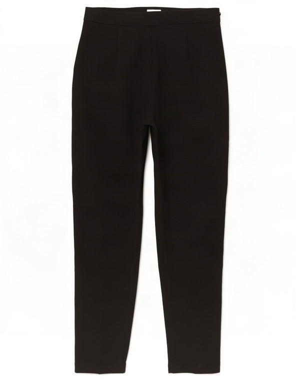 Luisa Spagnoli Womens Slim Casual Trousers IT 40 Small W28 L27 Black
