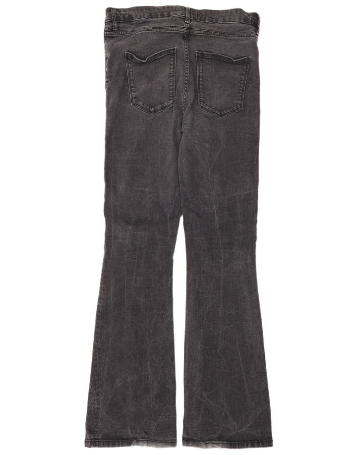 Blugi evazați pentru femei Zara EU 44 XL W34 L34 gri