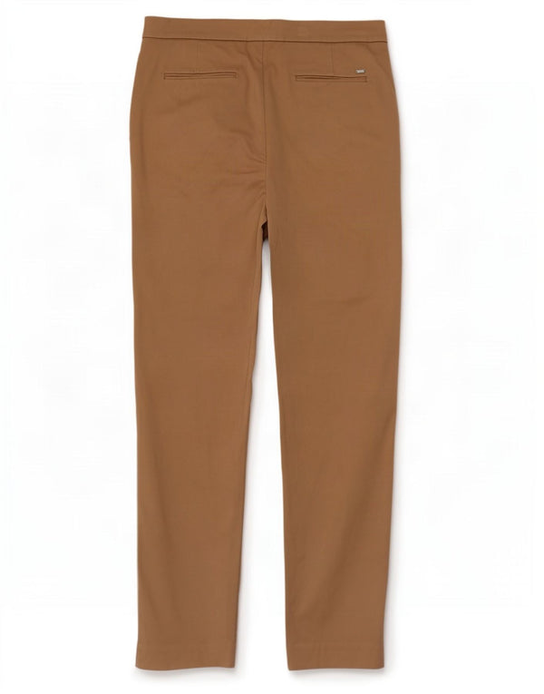 Pantaloni chino slim pentru femei Tommy Hilfiger US 6 Medium W30 L30 Bej Bumbac