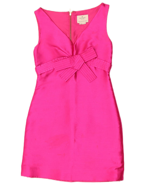 Rochie teacă fără mâneci pentru femei Kate Spade US 4 Small Pink Poliester