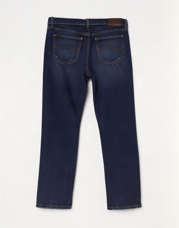 Blugi Lee Legendary Slim pentru bărbați W38 L30 Bumbac bleumarin