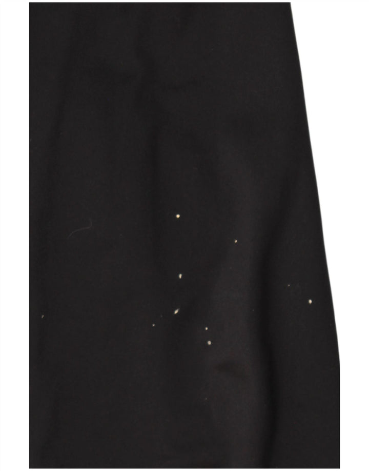 Pantaloni de trening Adidas pentru bărbați, poliester mediu negru