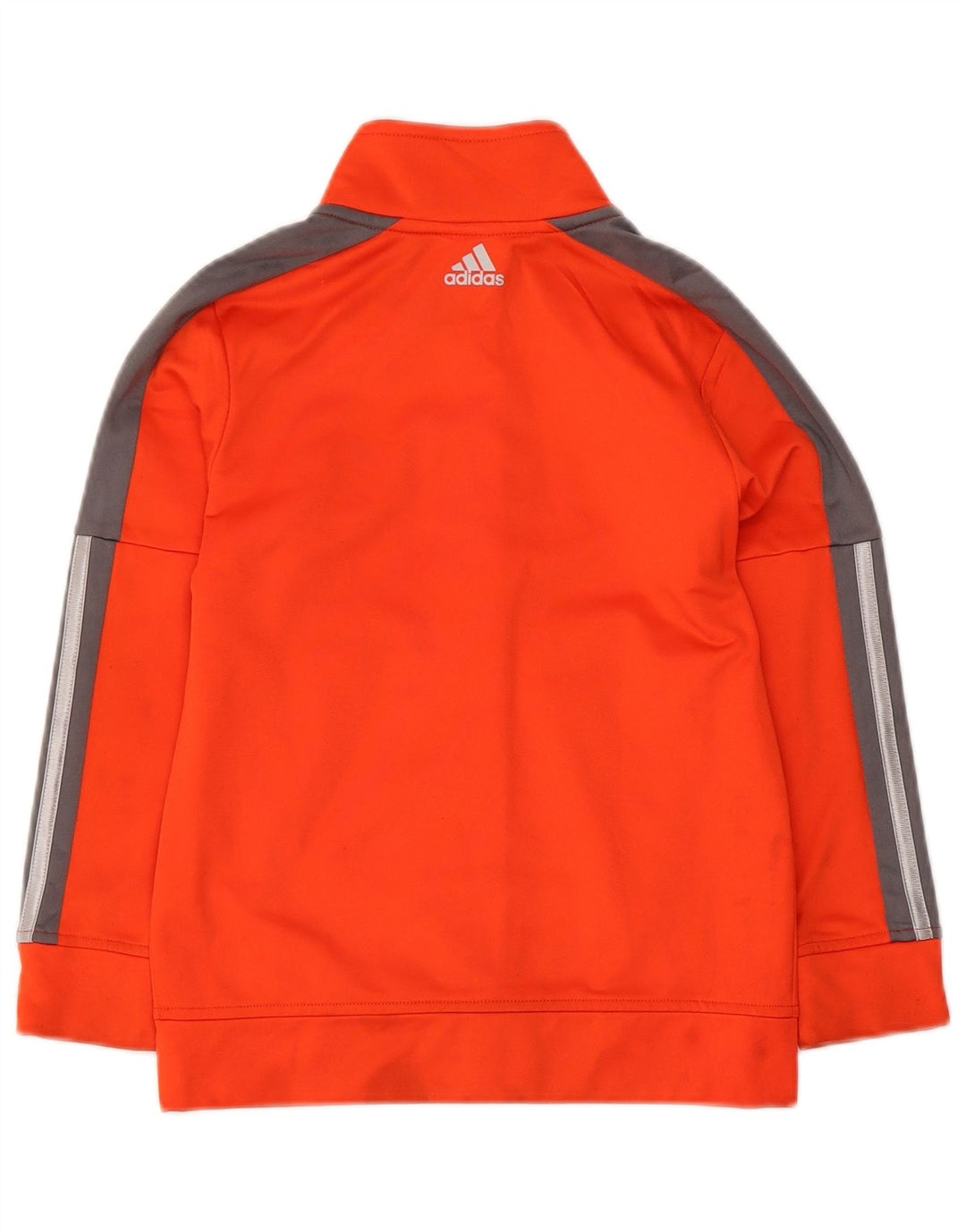 Adidas Boys Graphic Trening Top Jachetă 6-7 ani Poliester cu dungi portocalii