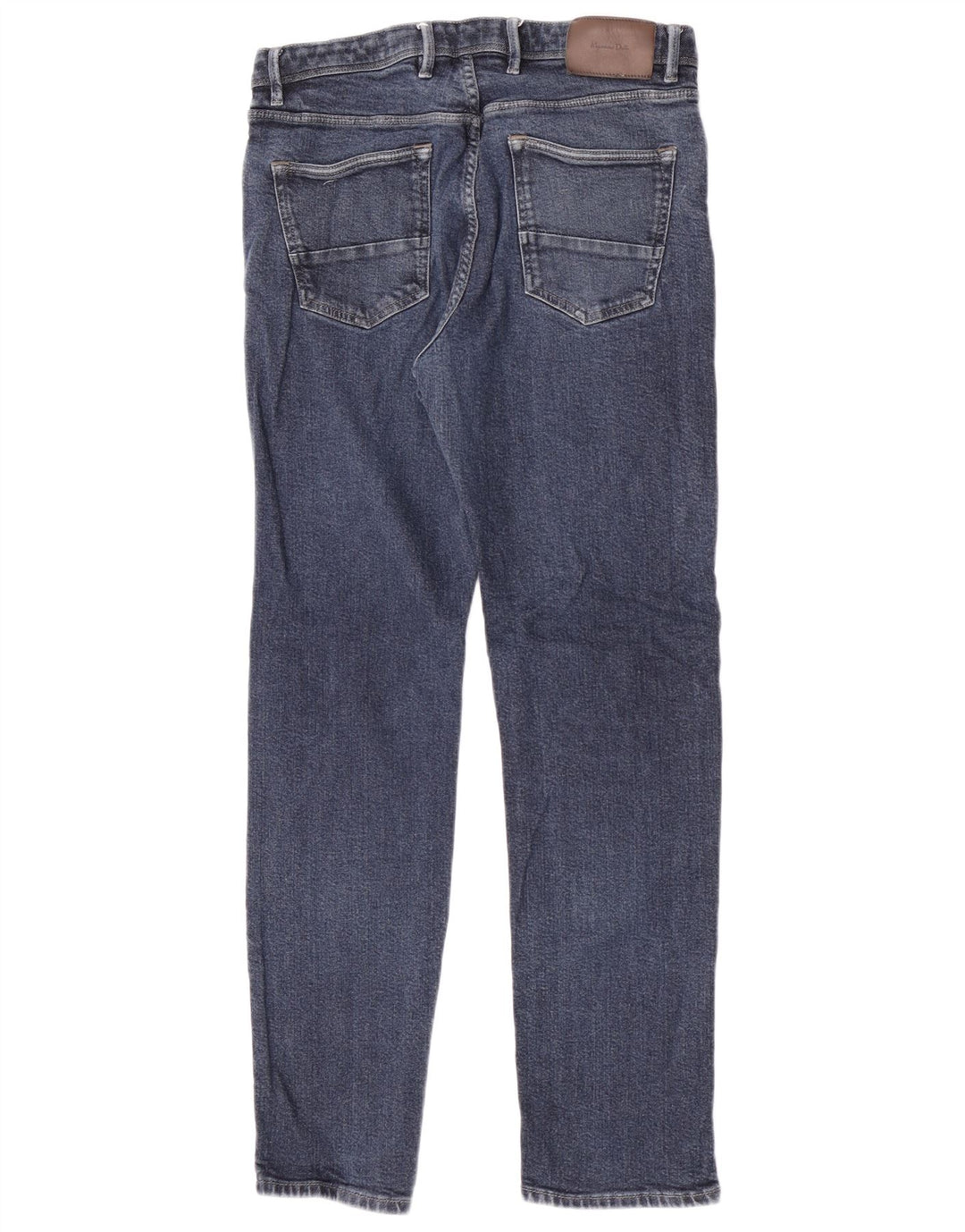 Massimo Dutti blugi slim pentru bărbați W31 L29 bumbac albastru