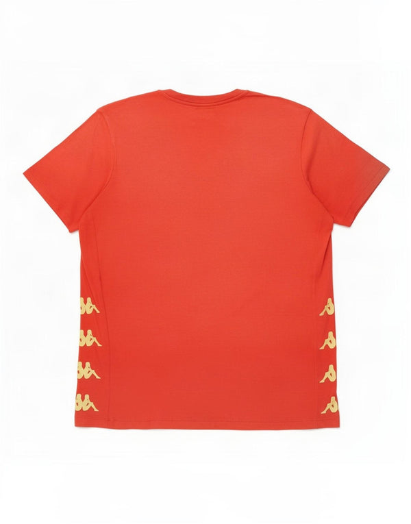 Tricou grafic pentru bărbați Kappa Top 2XL bumbac roșu