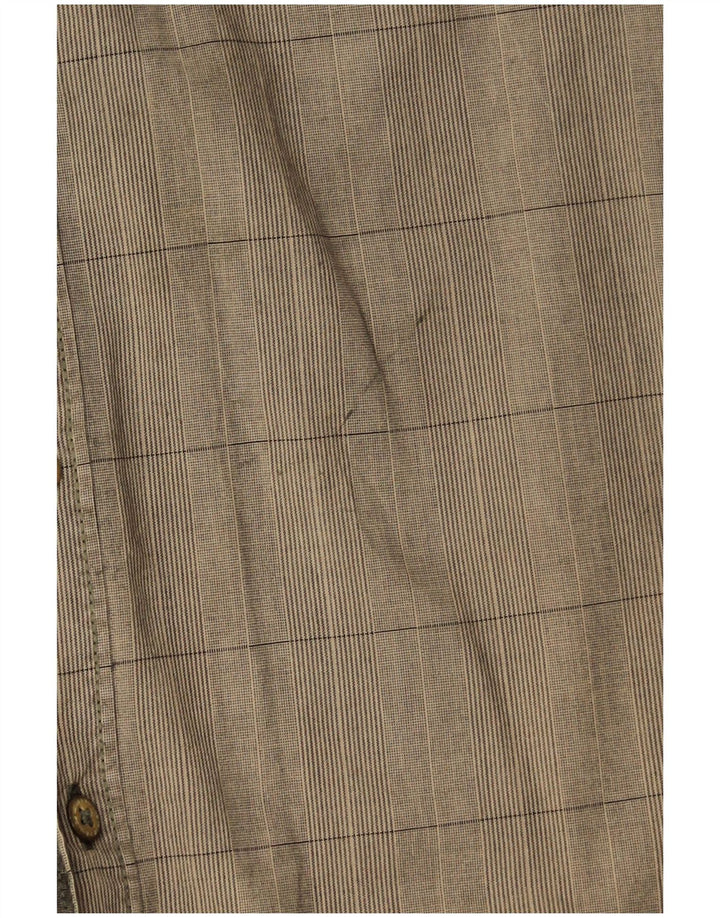 Cămașă pentru bărbați CAMEL ACTIVE, cu tăiere obișnuită, XL, bumbac cu carouri kaki