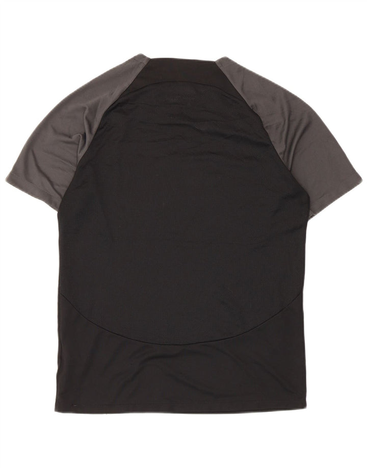 Tricou Nike Dri Fit pentru bărbați Top Mediu Negru Poliester Bloc de culoare