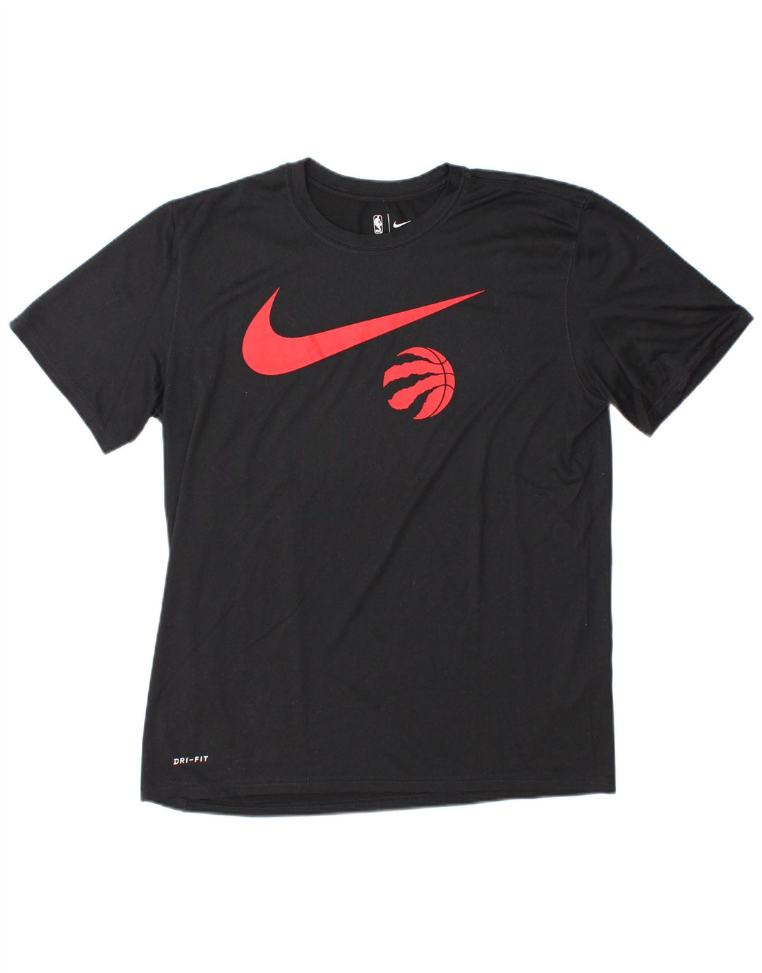 Tricou grafic Nike Dri Fit pentru bărbați Top mare din poliester negru