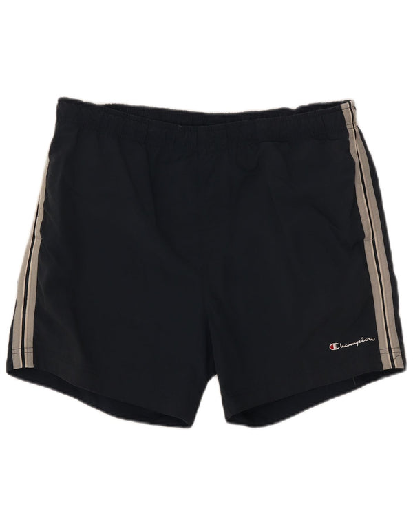 Pantaloni scurți de înot Champion pentru bărbați, 2XL, albastru marin, color block