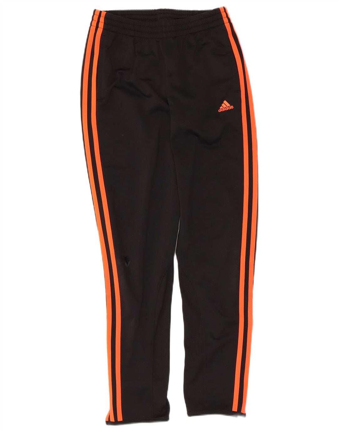 Pantaloni de trening Adidas baieti 11-12 ani poliester negru