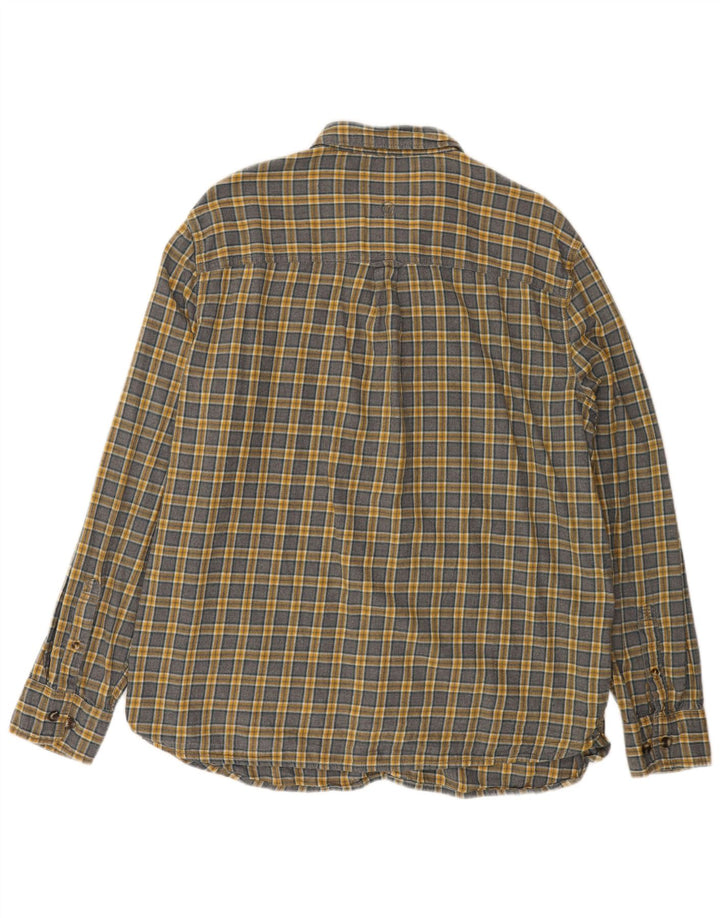 Cămașă de flanel pentru bărbați Fat Face, 2XL, gri din bumbac