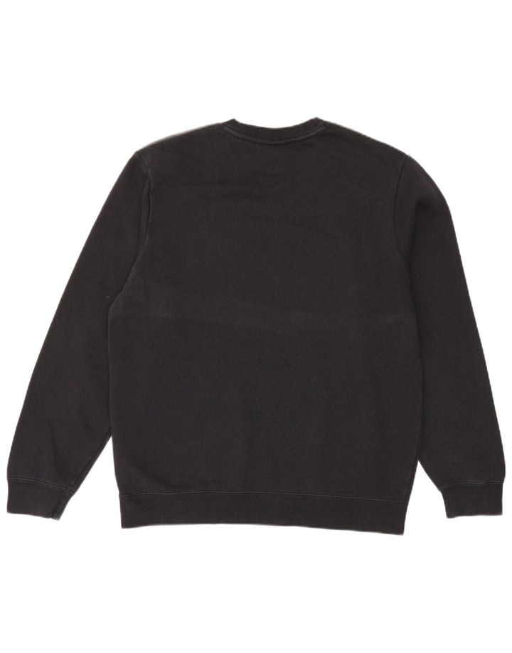 Hanorac grafic pentru bărbați Nike Pulover mediu negru, bumbac color bloc