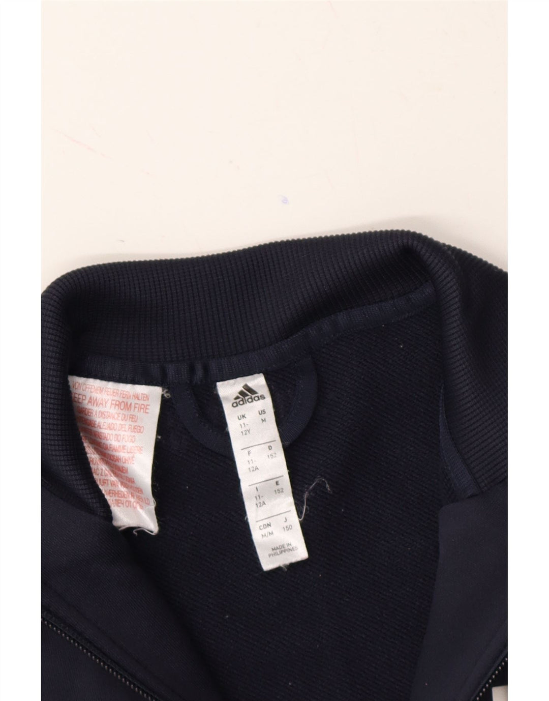 ADIDAS Boys Juventus Tracksuit Top Jacket 11-12 Years  Navy Blue Polyester Vintage Adidas and Second-Hand Adidas from Messina Hembry 