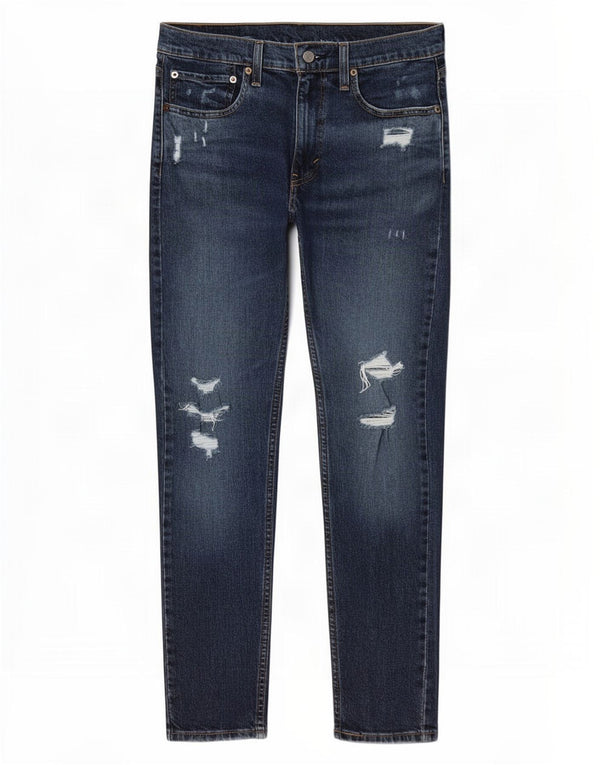 Blugi pentru bărbați Levi's 519 Slim W32 L30 Bumbac bleumarin