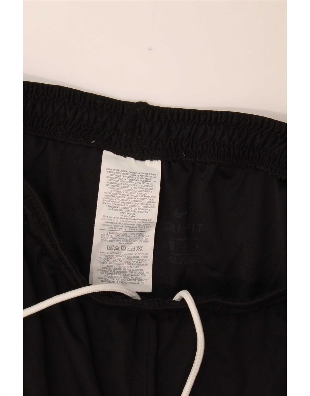 Nike pentru bărbați South Shields F.C. Pantaloni scurți sport mari, negru, poliester