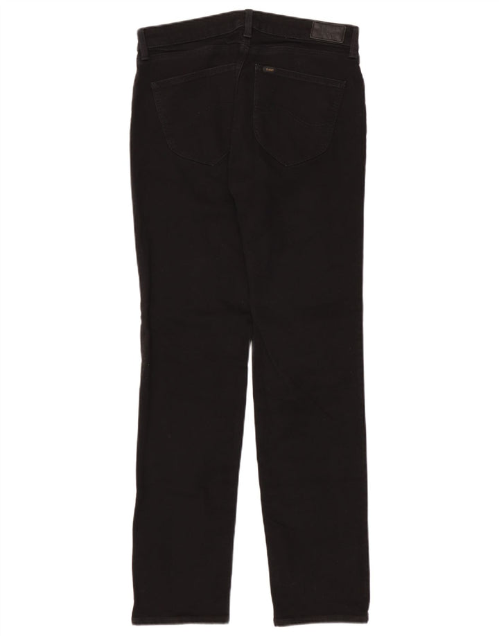 Blugi Lee Marion drepte pentru femei W31 L33 bumbac negru