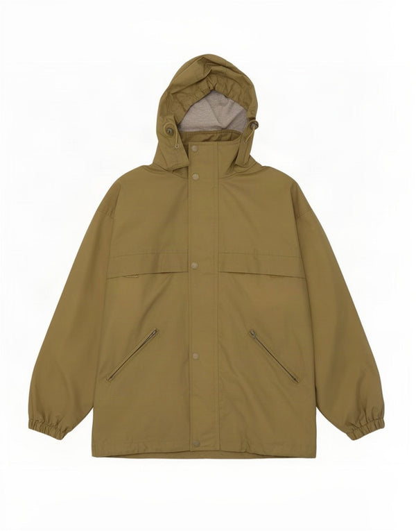 Jachetă de vânt cu glugă pentru bărbați Brugi UK 38 Medium Khaki
